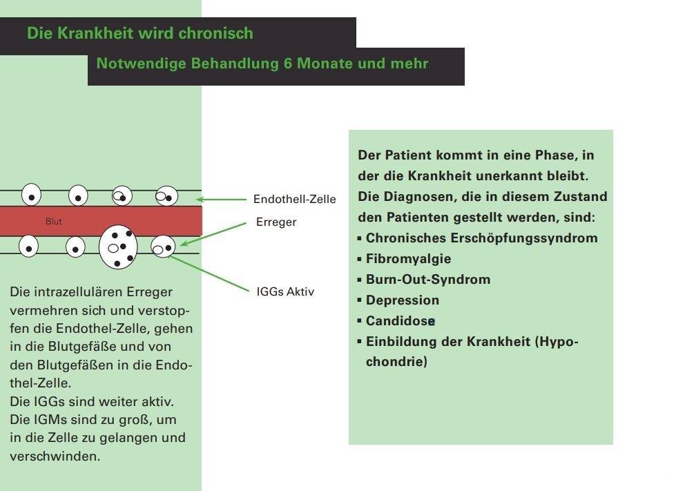 Die Krankheit wird chronisch
