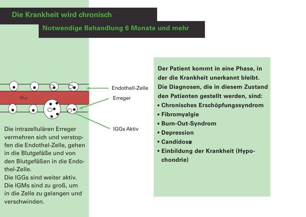 Die Krankheit wird chronisch